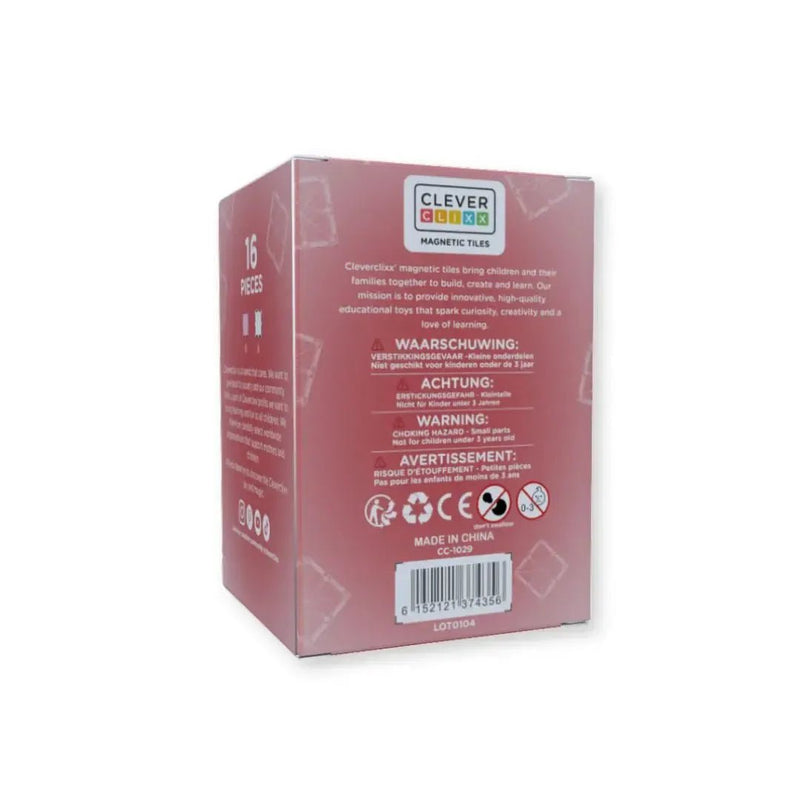 Cleverclixx Glitter Tiles Pack 16 Pieces