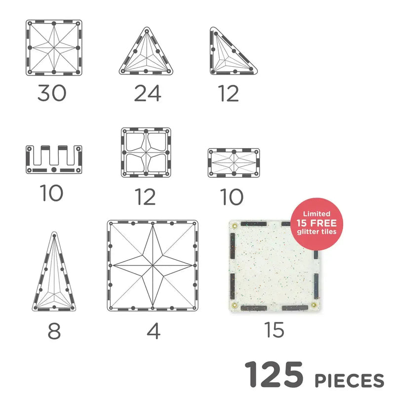 Cleverclixx Inventive Pack Intense 125 Pieces Birthday Pack