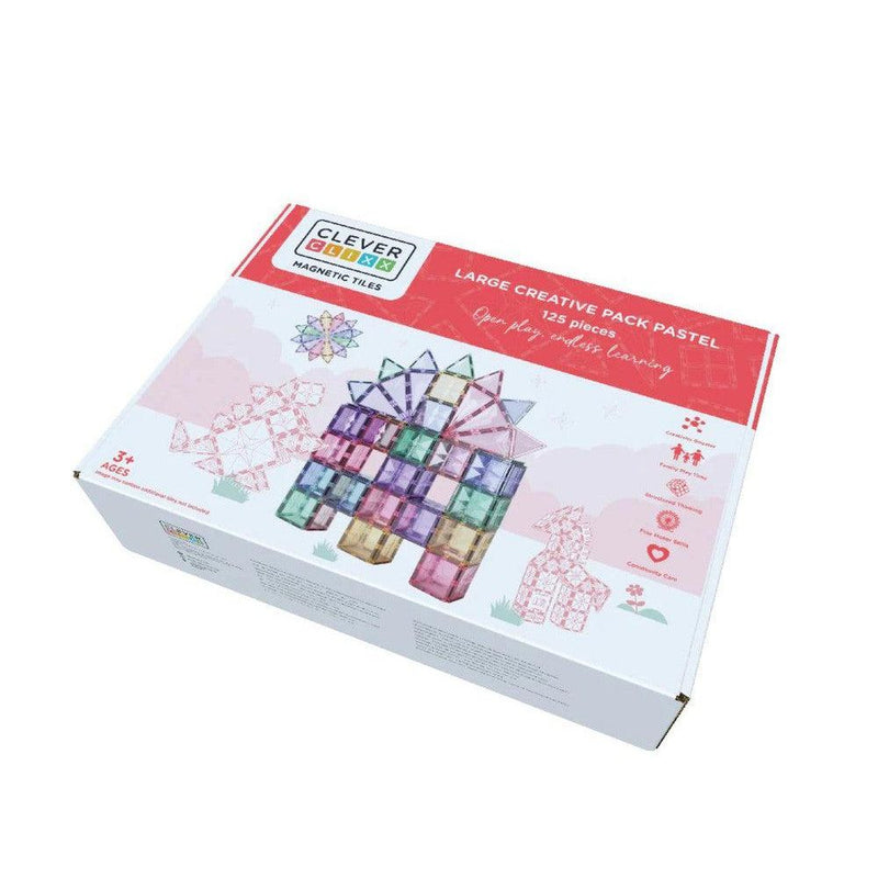 Cleverclixx Large Creative Pack Pastel 125 Pieces