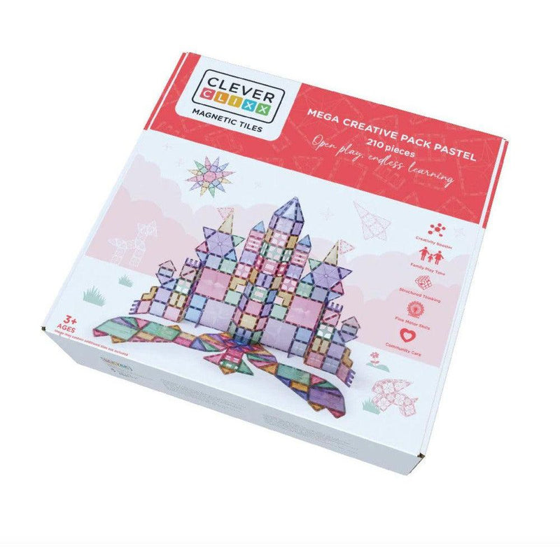 Cleverclixx Mega Creative Pack Pastel 210 Pieces