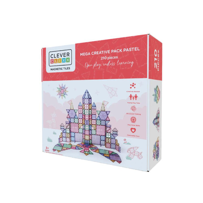 Cleverclixx Mega Creative Pack Pastel 210 Pieces