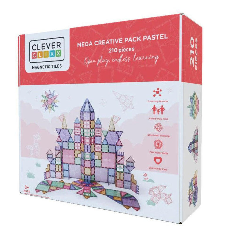 Cleverclixx Mega Creative Pack Pastel 210 Pieces