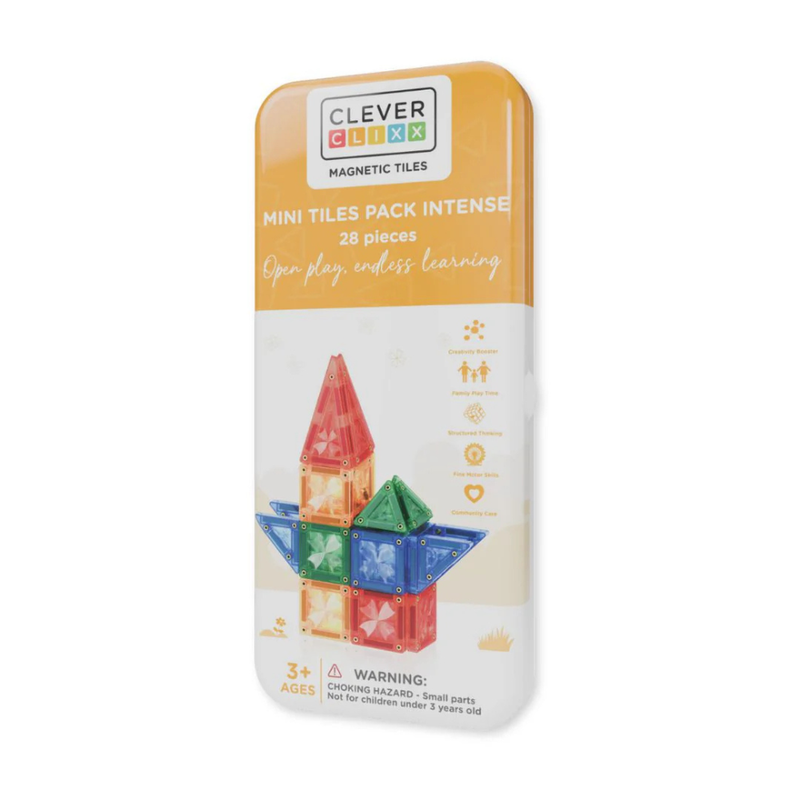 Cleverclixx Mini Tiles Pack Intense 28 Pieces