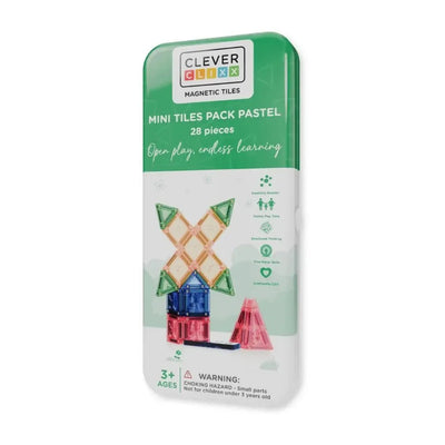 Cleverclixx Mini Tiles Pack Pastel 28 pieces - Studio Play