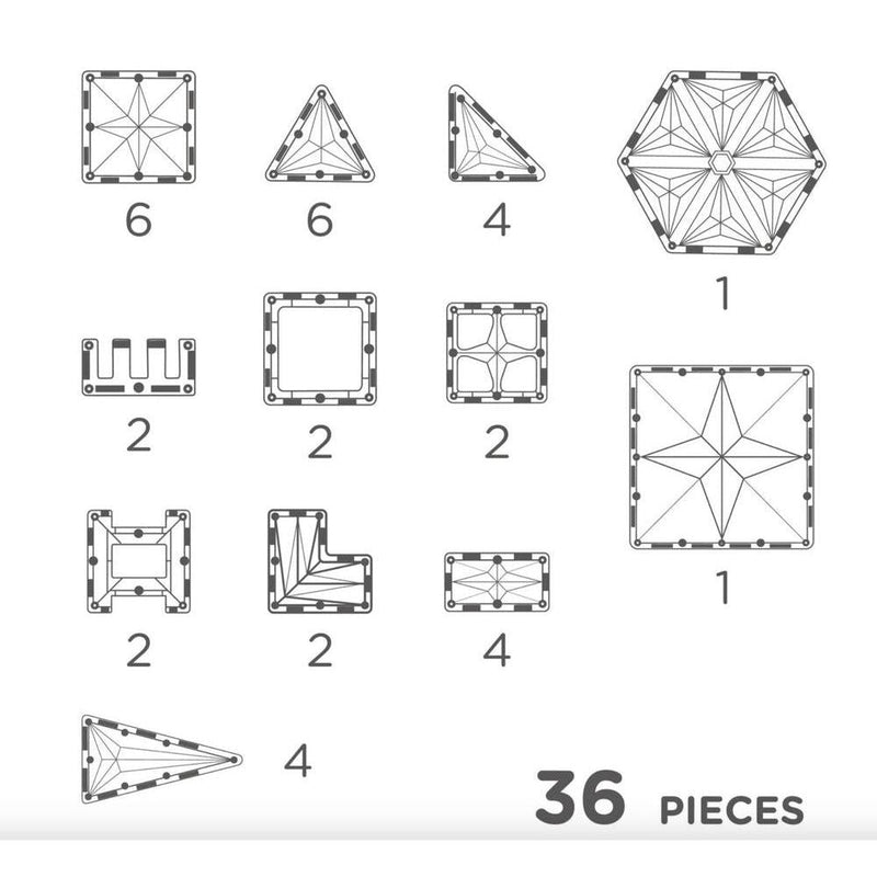 Cleverclixx Petite pack pastel 36 stuks