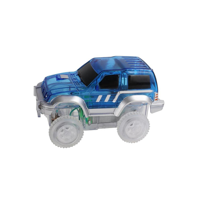 Cleverclixx Race Track Car Blue