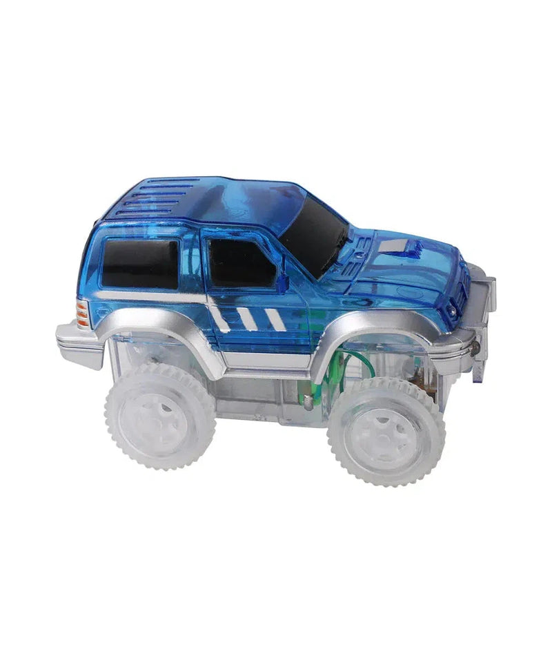 Cleverclixx Race Track Car Blue
