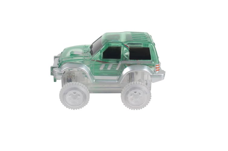 Cleverclixx Race Track Car Pastel green