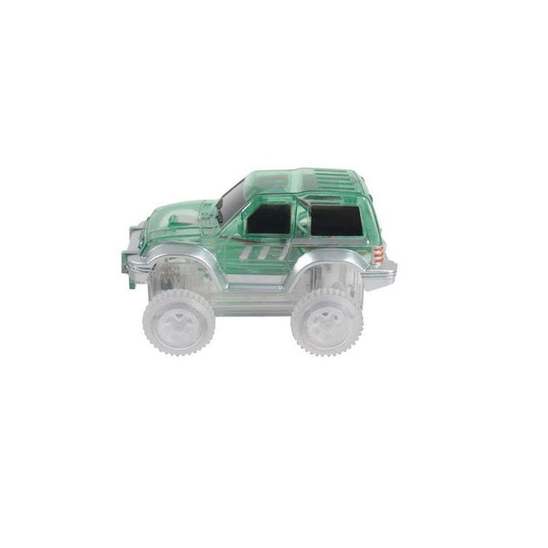 Cleverclixx Race Track Car Pastel green