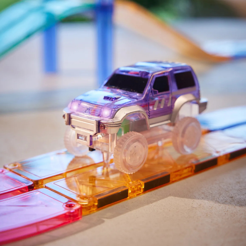 Cleverclixx Race Track Car Pastel Purple