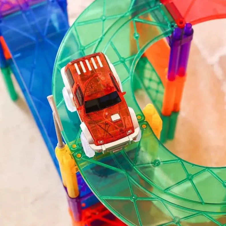 Cleverclixx Race Track Car Red