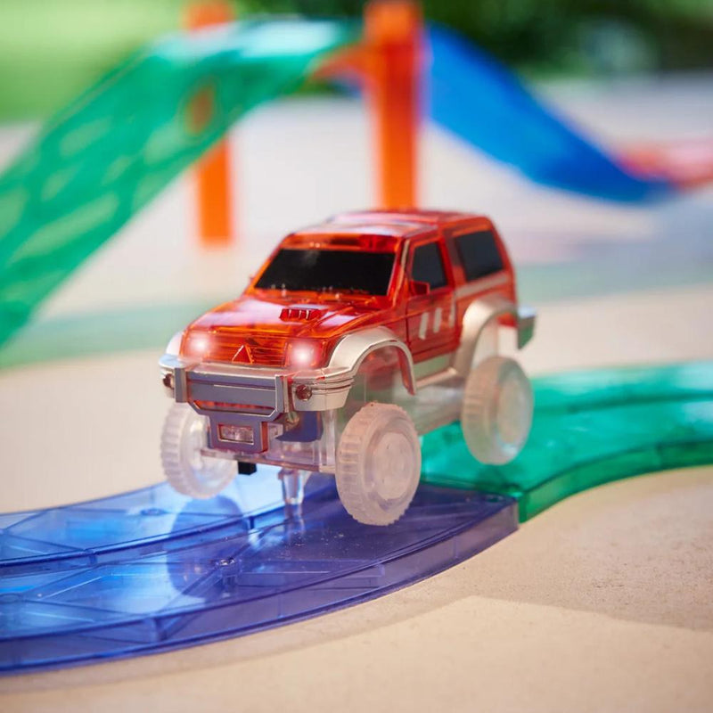 Cleverclixx Race Track Car Red