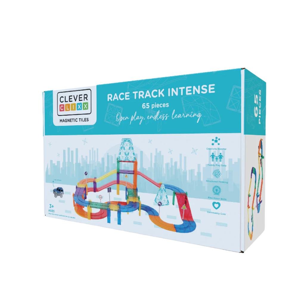 Cleve Rce Cleverclixx Race Track Intense - 65 pieces – Studio Play