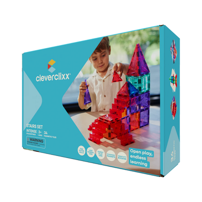Cleverclixx Stairs Set Intense 34 pieces