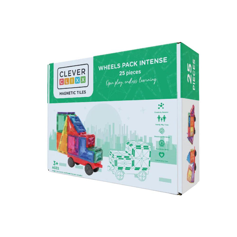 Cleverclixx Wheels Pack Intense - 25 pieces
