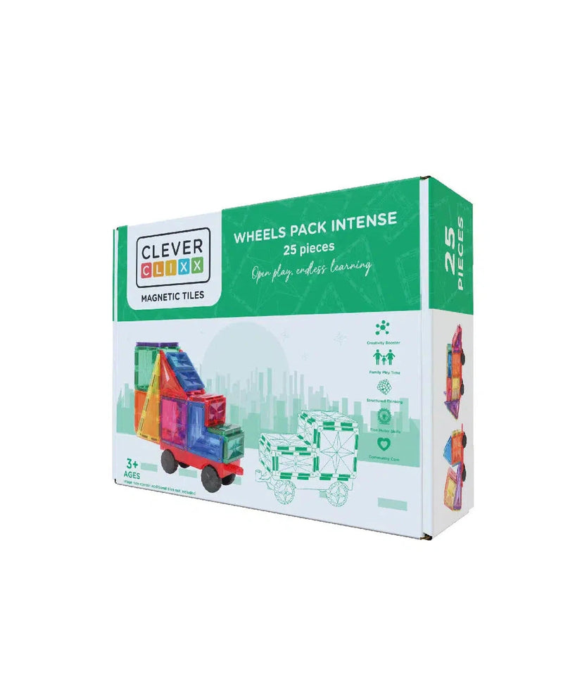 Cleverclixx Wheels Pack Intense - 25 pieces