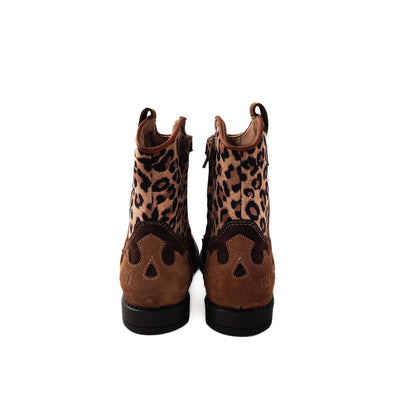 Clic! Bootie Serr. Lux/Leopardo