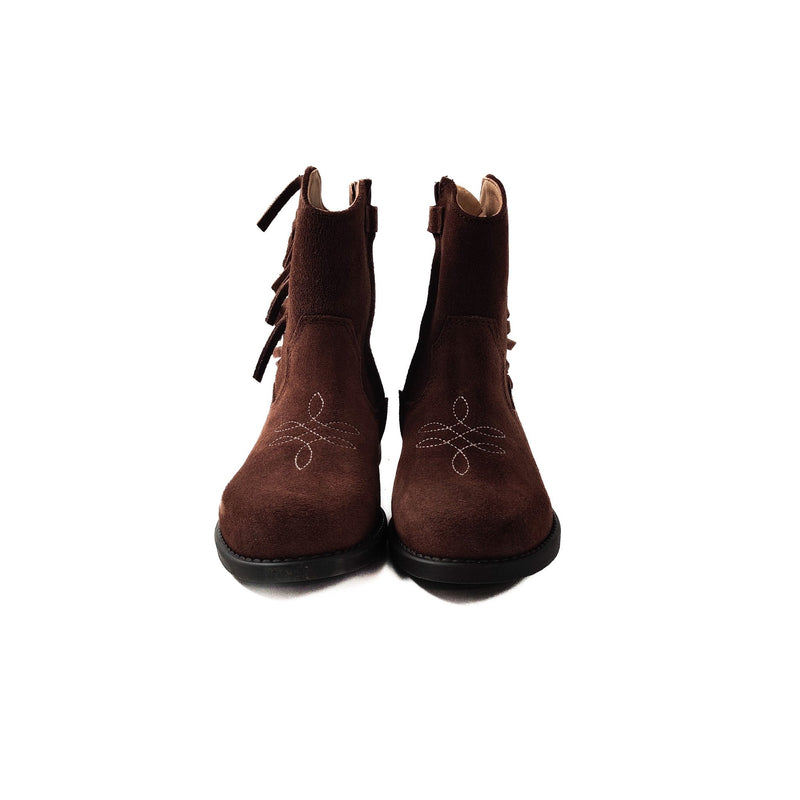 Clic! Bootie Serraje Lux Marron - Studio Play