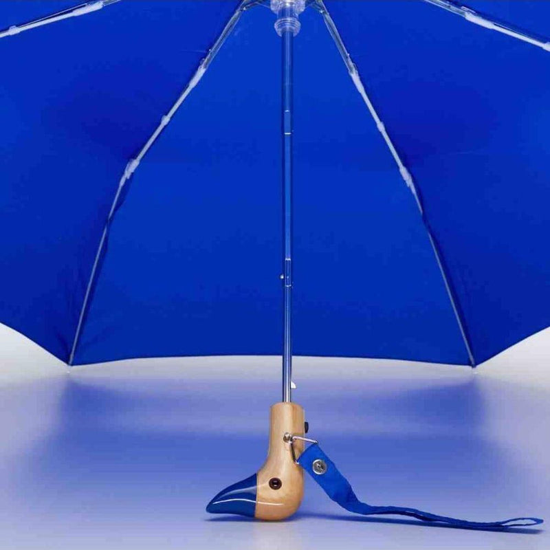 Compacte Eenden Paraplu Blue original duckhead