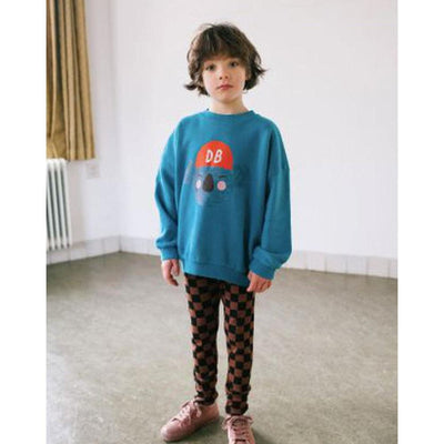 Daily Brat Cheery Checked Pants Hickory Brown - Studio Play