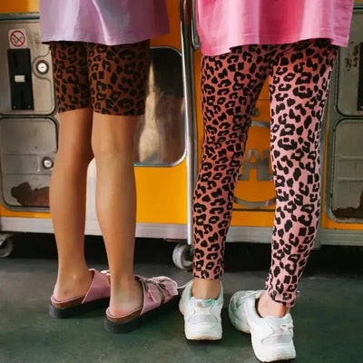 Daily Brat Pants leopard Old Rose - Studio Play