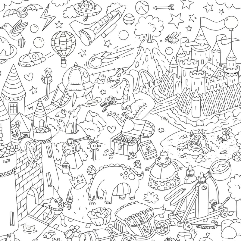 OMY XL Kleurposter Magic