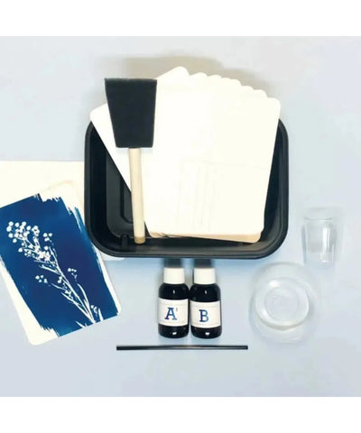 DIY Cyanotype Kit Postcard