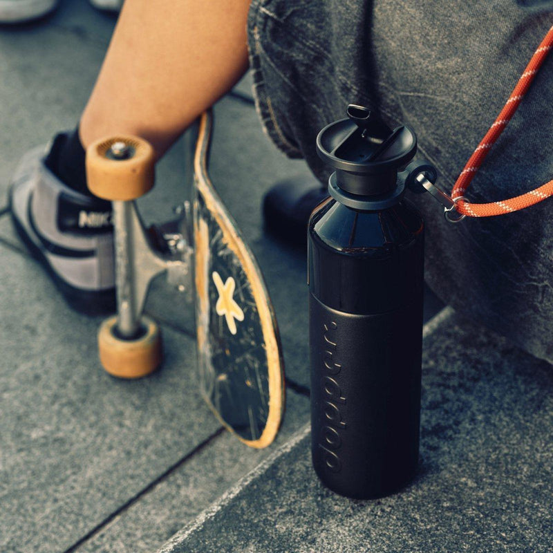 Dopper Flip Straw Black