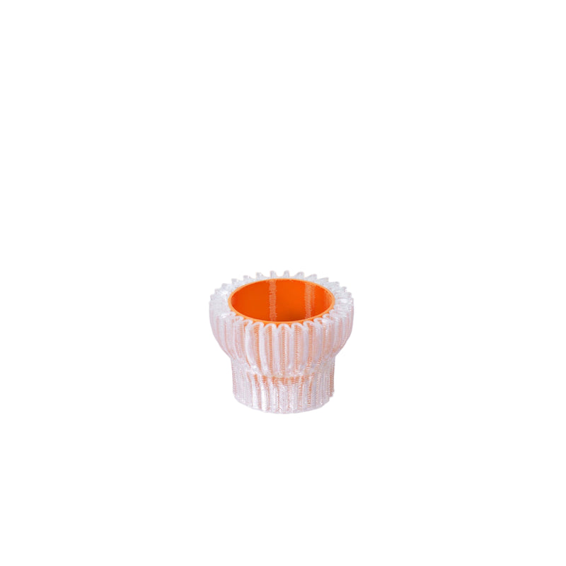 Studio Warren & Laetitia Double Candle Stick 2in1 Orange