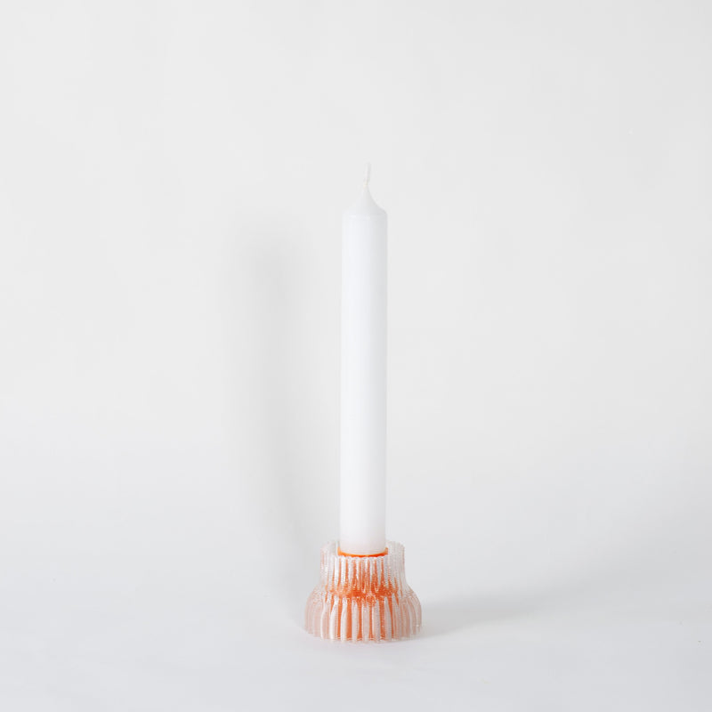 Studio Warren & Laetitia Double Candle Stick 2in1 Orange