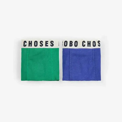 Bobo Choses Boxer Shorts Set Blue/Green