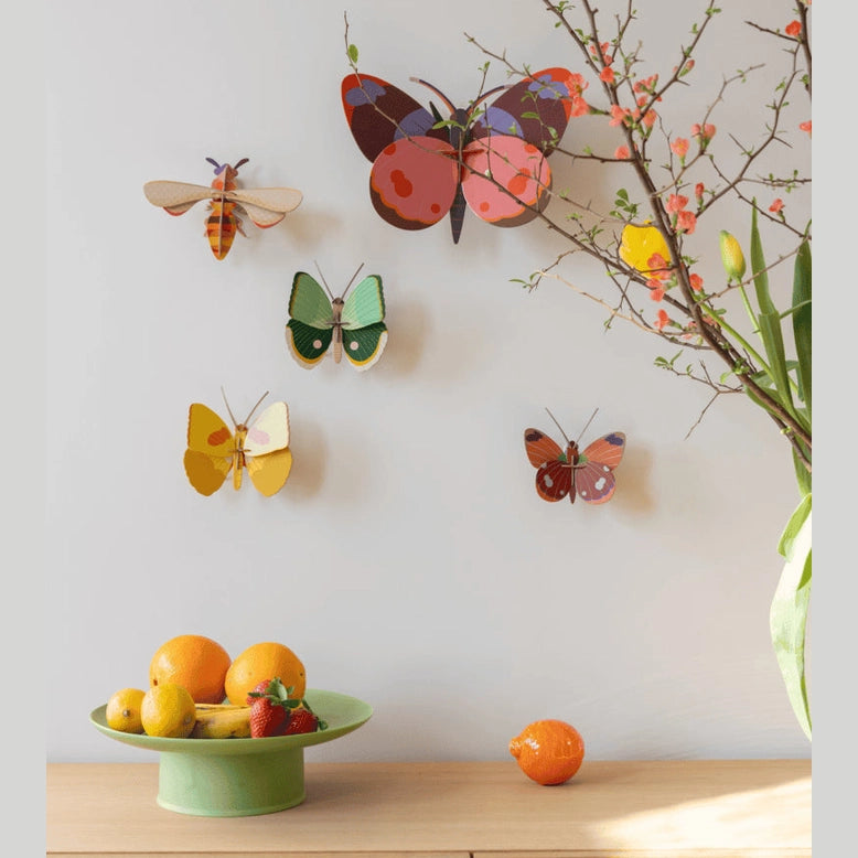 Studio Roof Fern Striped Butterfly