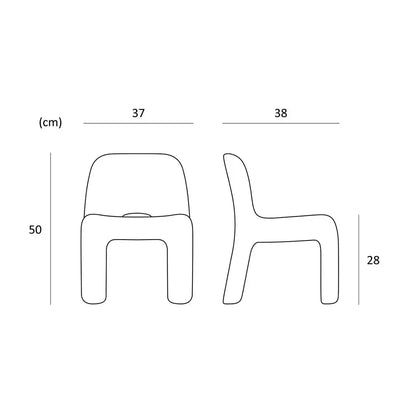 Ecobirdy Chair Charlie Off White