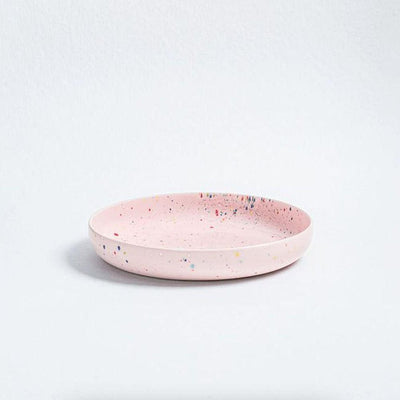 Egg Back Home Party Low Pasta Plate 23 cm Pink - Studio Play