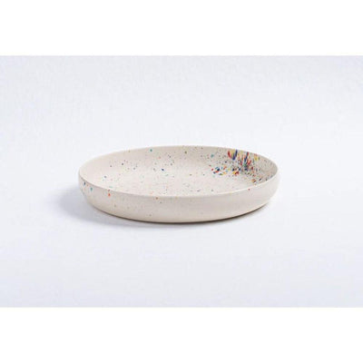 Egg Back Home Party Low Pasta Plate 23 cm White - Studio Play