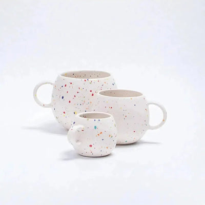 Egg Back Home Party Mug White (500 ml) - Studio Play