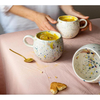 Egg Back Home Party Mug White (500 ml) - Studio Play