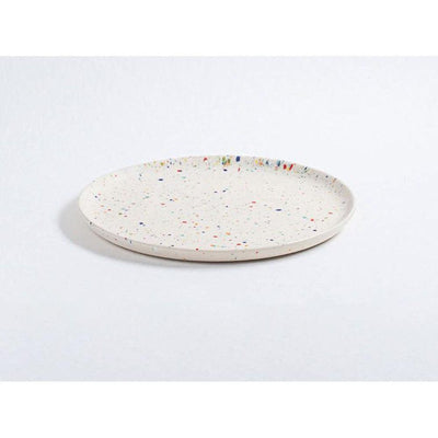 Egg Back Home Party Salad Plate 22 cm White - Studio Play