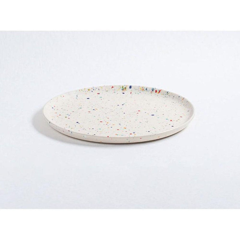 Egg Back Home Party Salad Plate 22 cm White - Studio Play