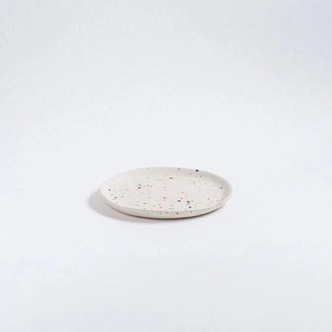 Eggbackhome Party Bread Plate White