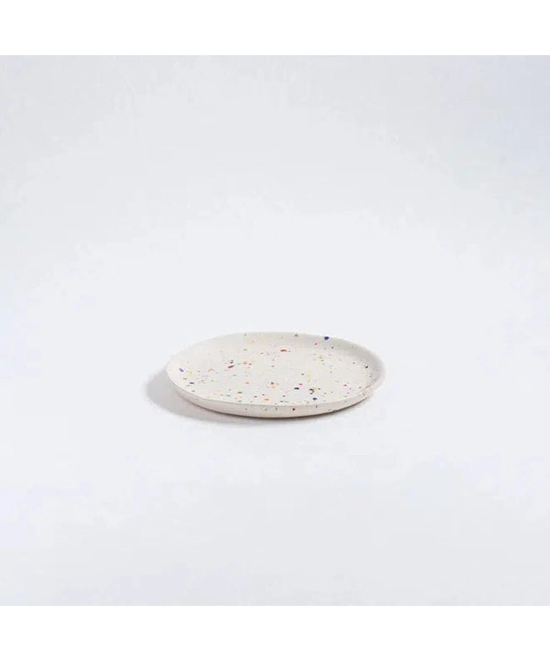 Eggbackhome Party Bread Plate White