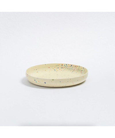 Eggbackhome Party Low Pasta Plate 23 cm Yellow