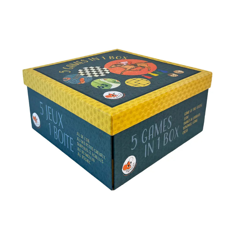 Egmont Toys Multi spelletjesdoos 5 in 1