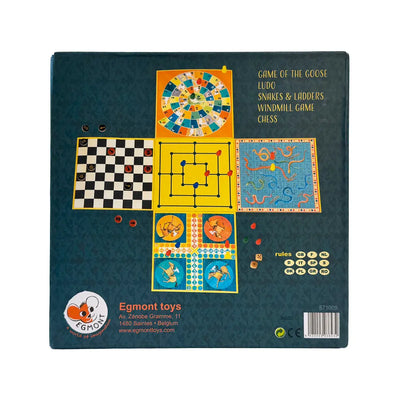 Egmont Toys Multi spelletjesdoos 5 in 1