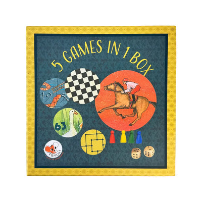 Egmont Toys Multi spelletjesdoos 5 in 1