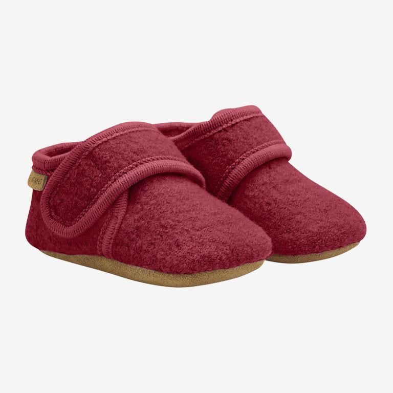 En Fant BABY Wool Rio Red Slippers - Studio Play