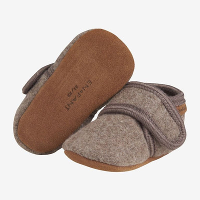 En Fant BABY Wool Walnut Slippers - Studio Play