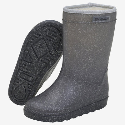 En Fant KIDS Thermal Boots Glitter Ebony - Studio Play