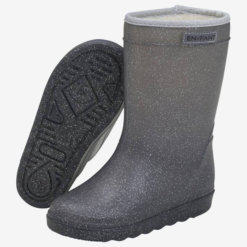 En Fant KIDS Thermal Boots Glitter Ebony - Studio Play