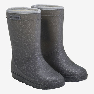 En Fant KIDS Thermal Boots Glitter Ebony - Studio Play